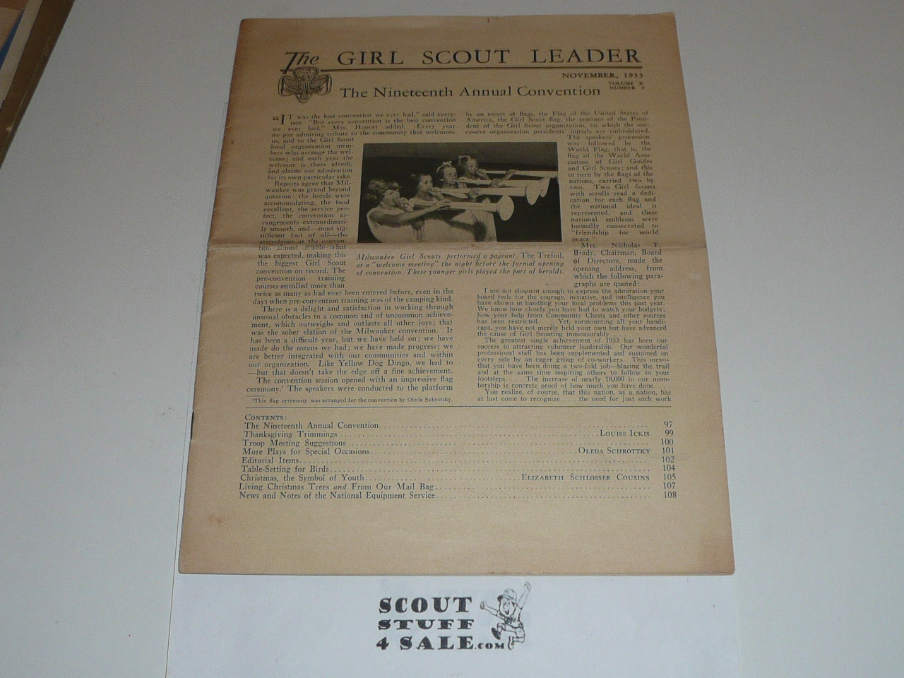 1933, November The Girl Scout Leader's Magazine