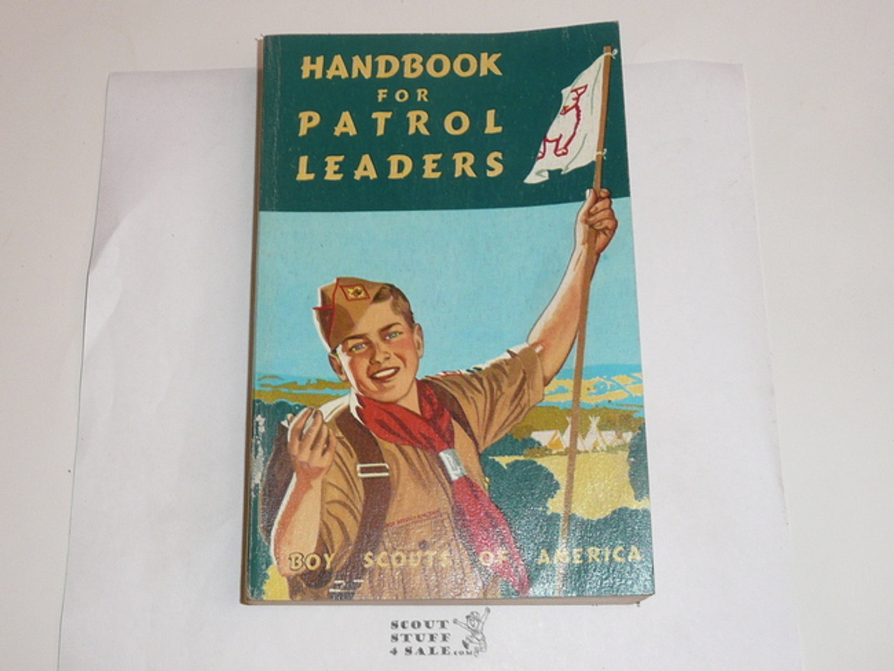 1961 Handbook For Patrol Leaders,  World Brotherhood (Second) Edition, lite use