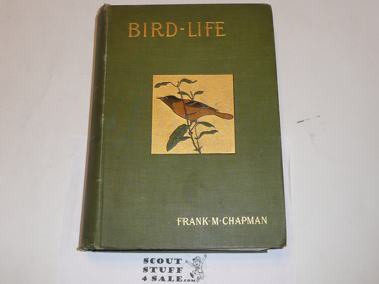 Bird-Life By Frank M. Chapman 1898 1st Ed. 75 Color Plates GREAT SHAPE