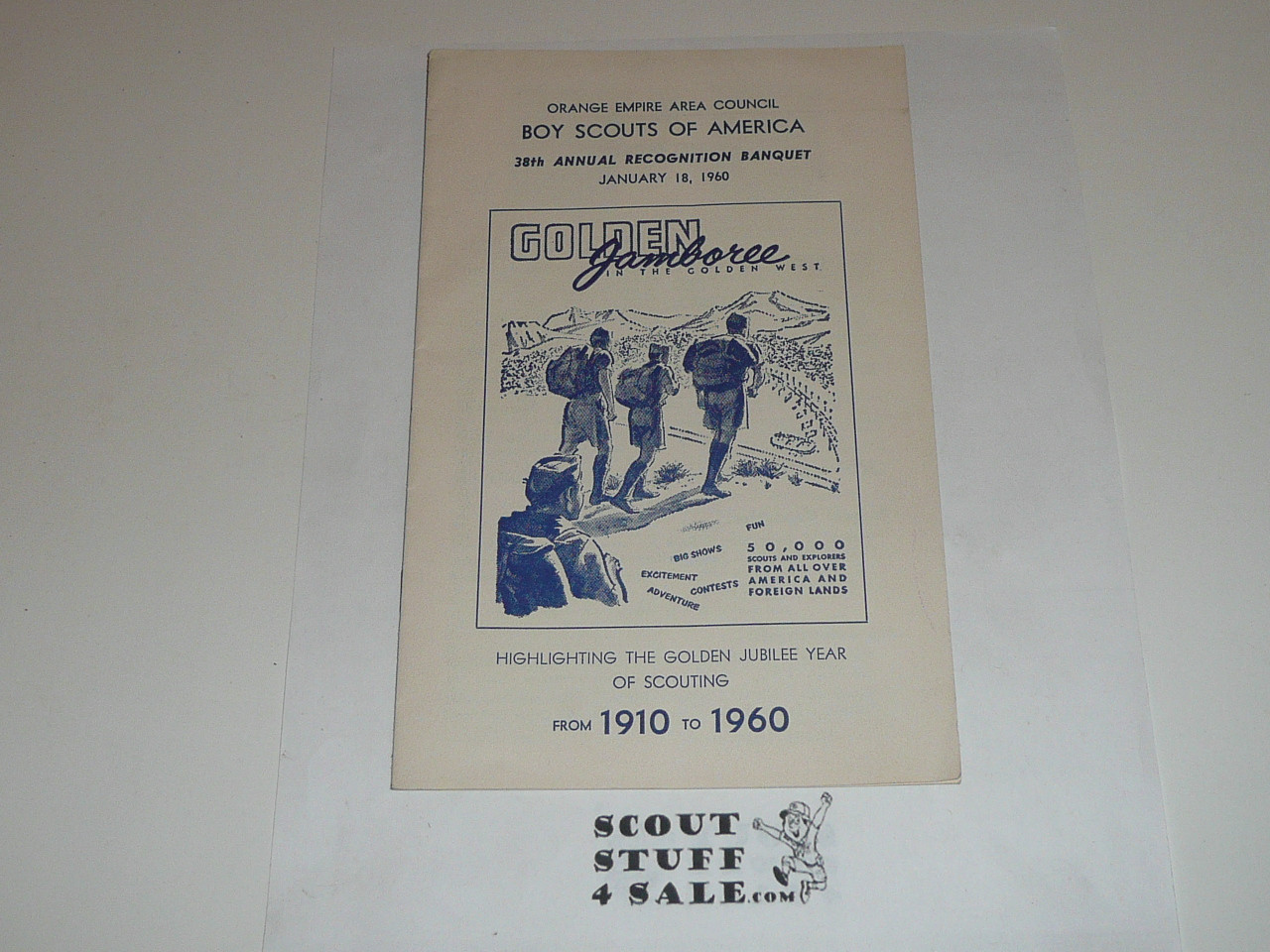 1960 Orange Empire Council Annual Recognition Dinner Program