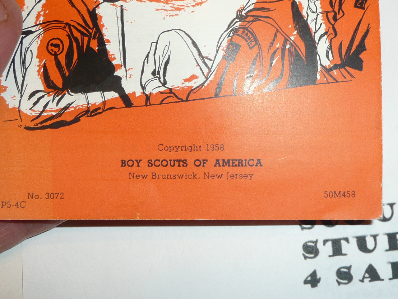 1958 Securing A Scoutmaster Pamphlet, 4-58 printing