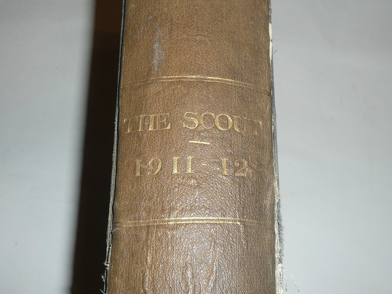 1911-1912 Bound complete volume of "The Scout", United Kingdom Youth Scout Magazine