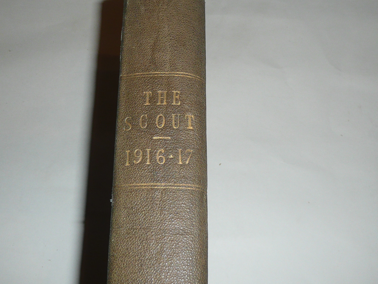 1916-1917 Bound complete volume of "The Scout", United Kingdom Youth Scout Magazine