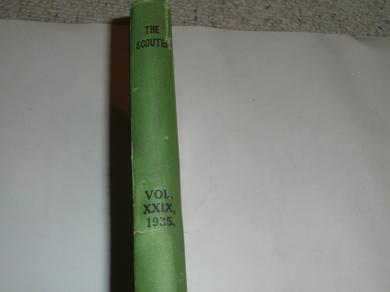 1935 Bound volume of "The Scouter", United Kingdom Scout Leader Magazine