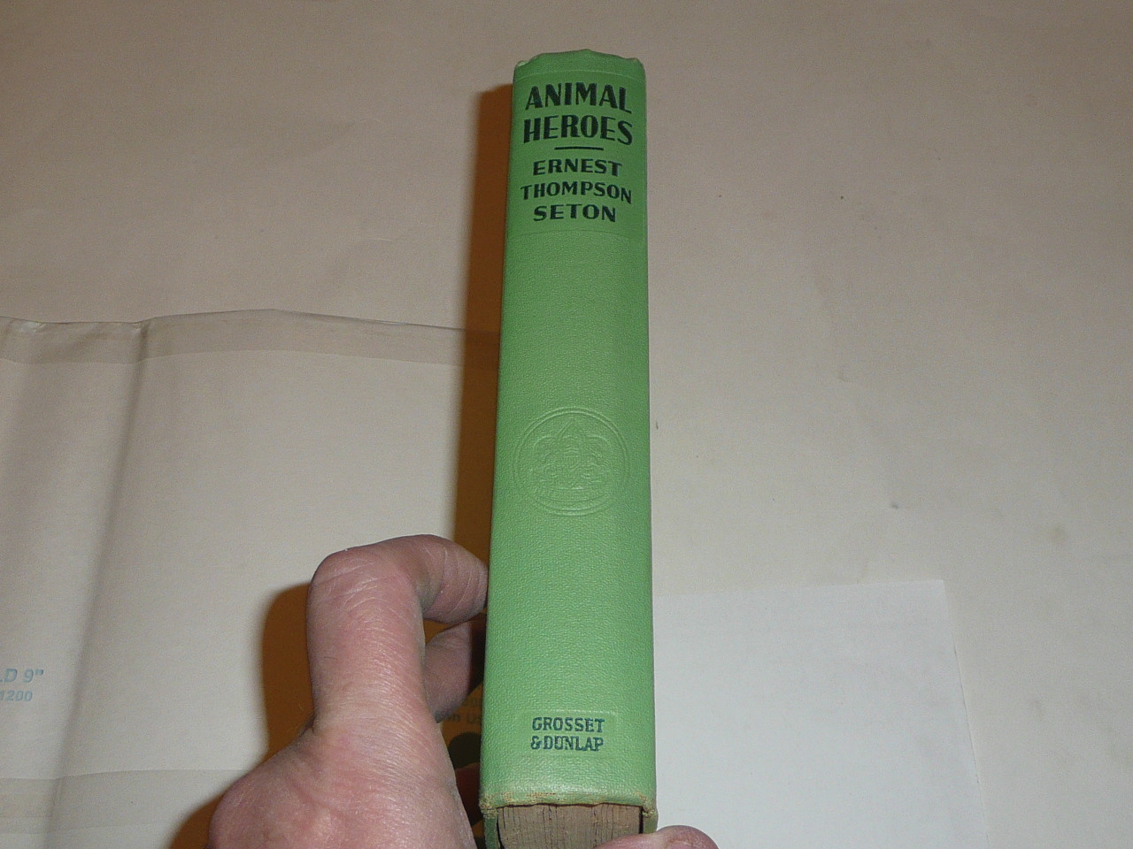Animal Heroes, By Ernest Thompson Seton, , Every Boy's Library Edition, Type Three Binding, MINT with dust jacket