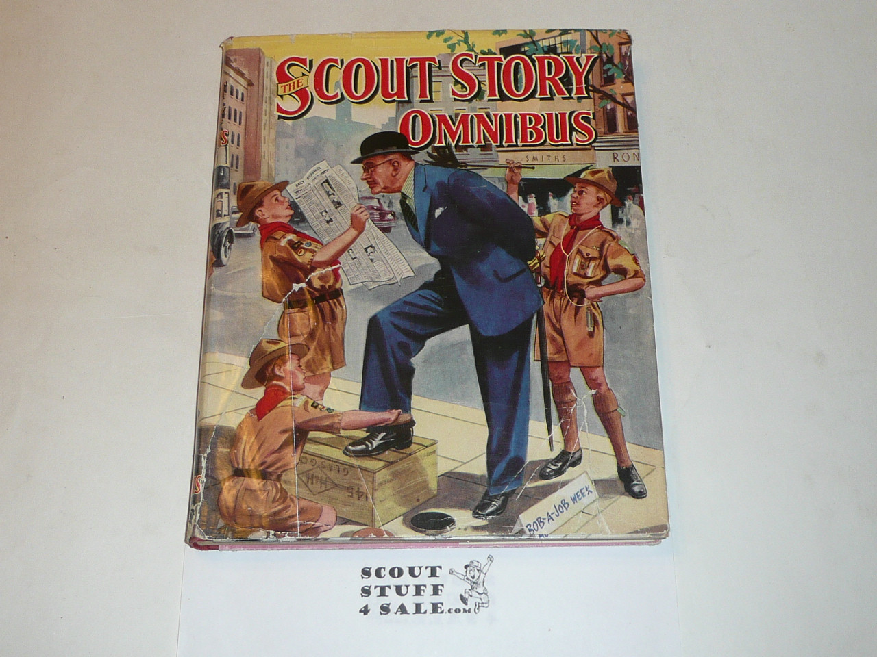 1954 The Scout Story Omnibus Book, first Printing, with dust jacket