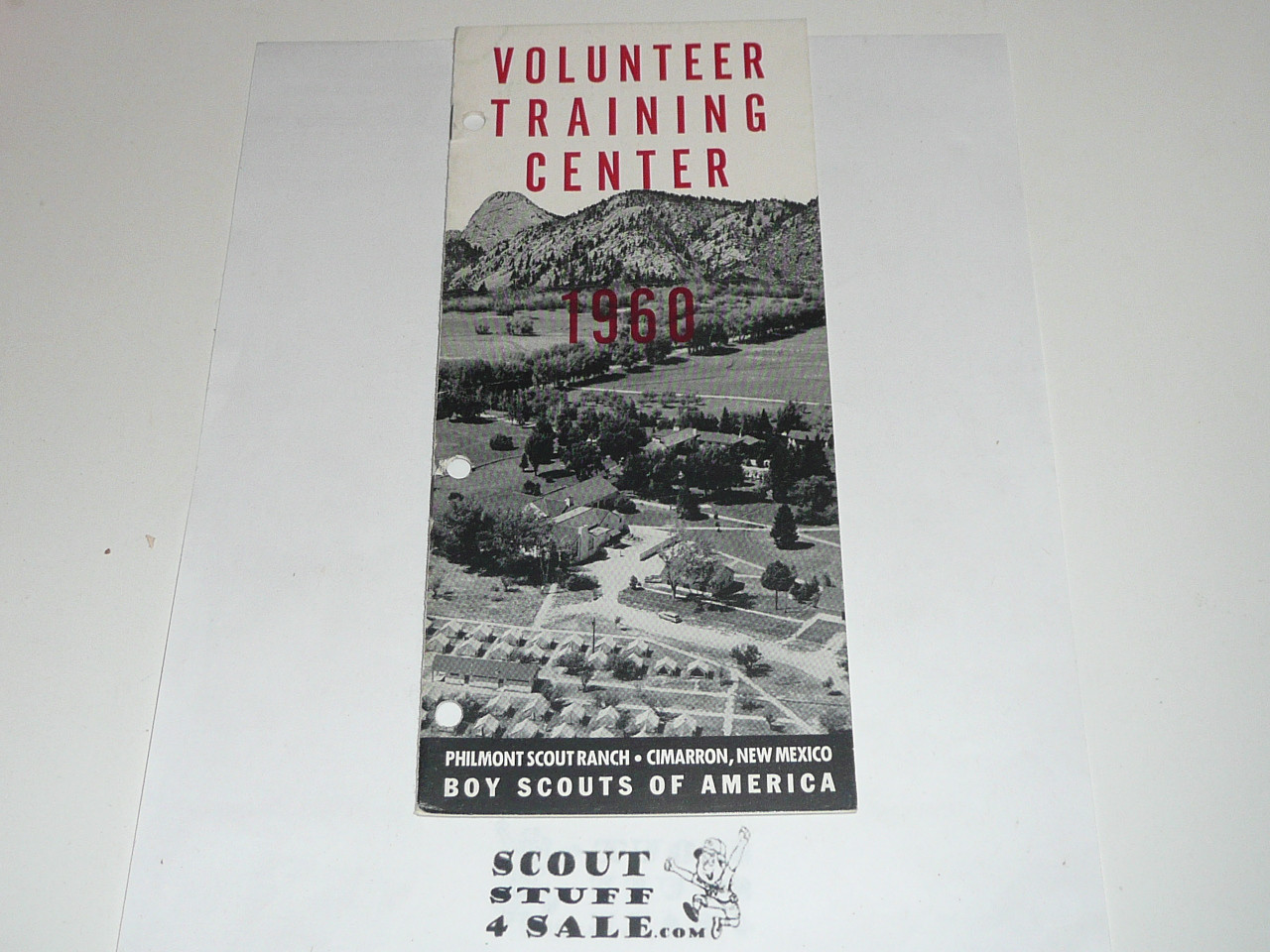 1960 Philmont Volunteer Training Center Brochure