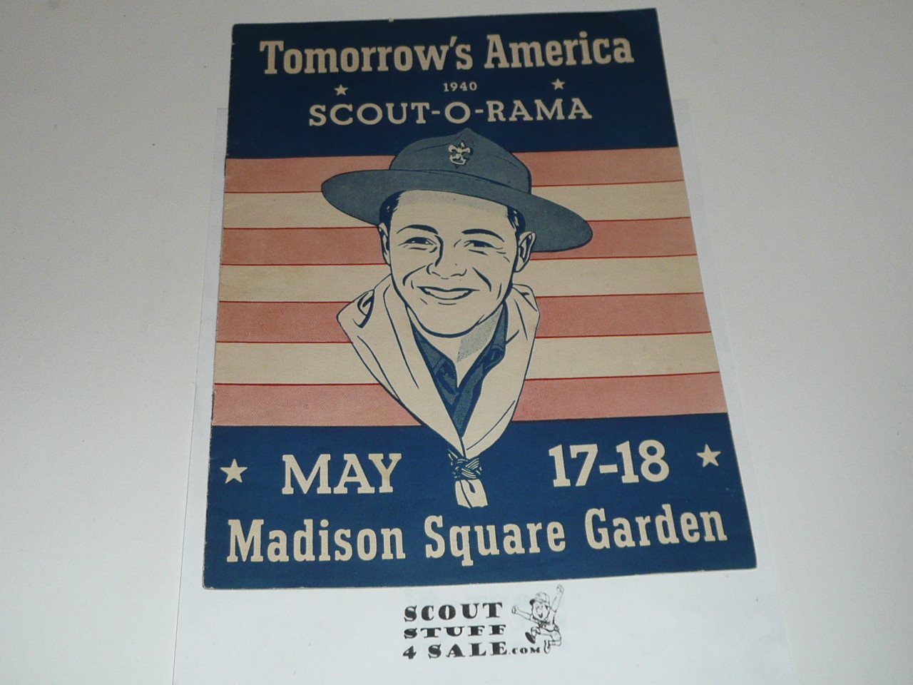 1940 Tomorrow's America Scout-O-Rama Program, Madison Square Garden