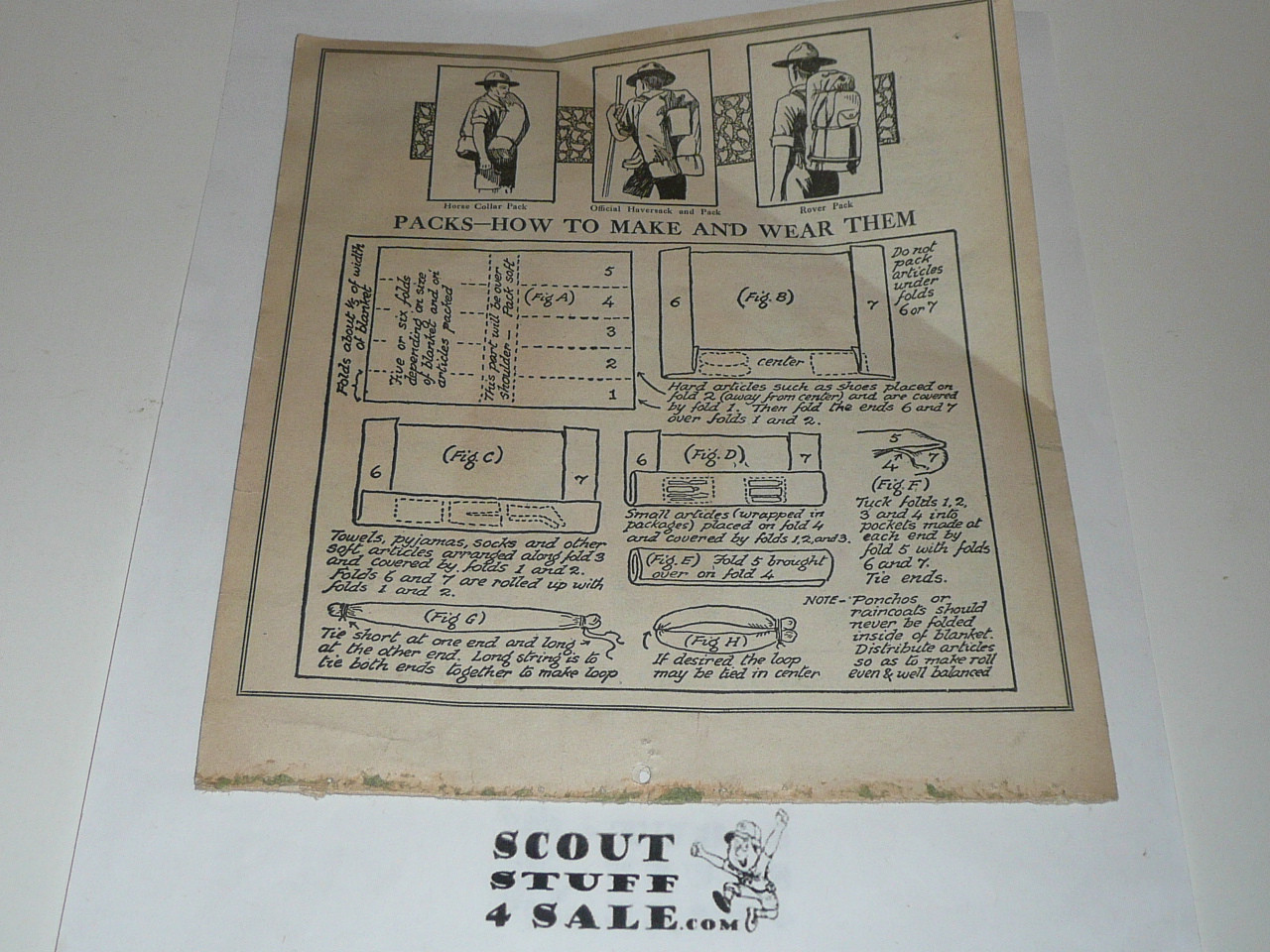 1929 Scout Daily Record, From Brown and Bigelow, Boy Scouts of America