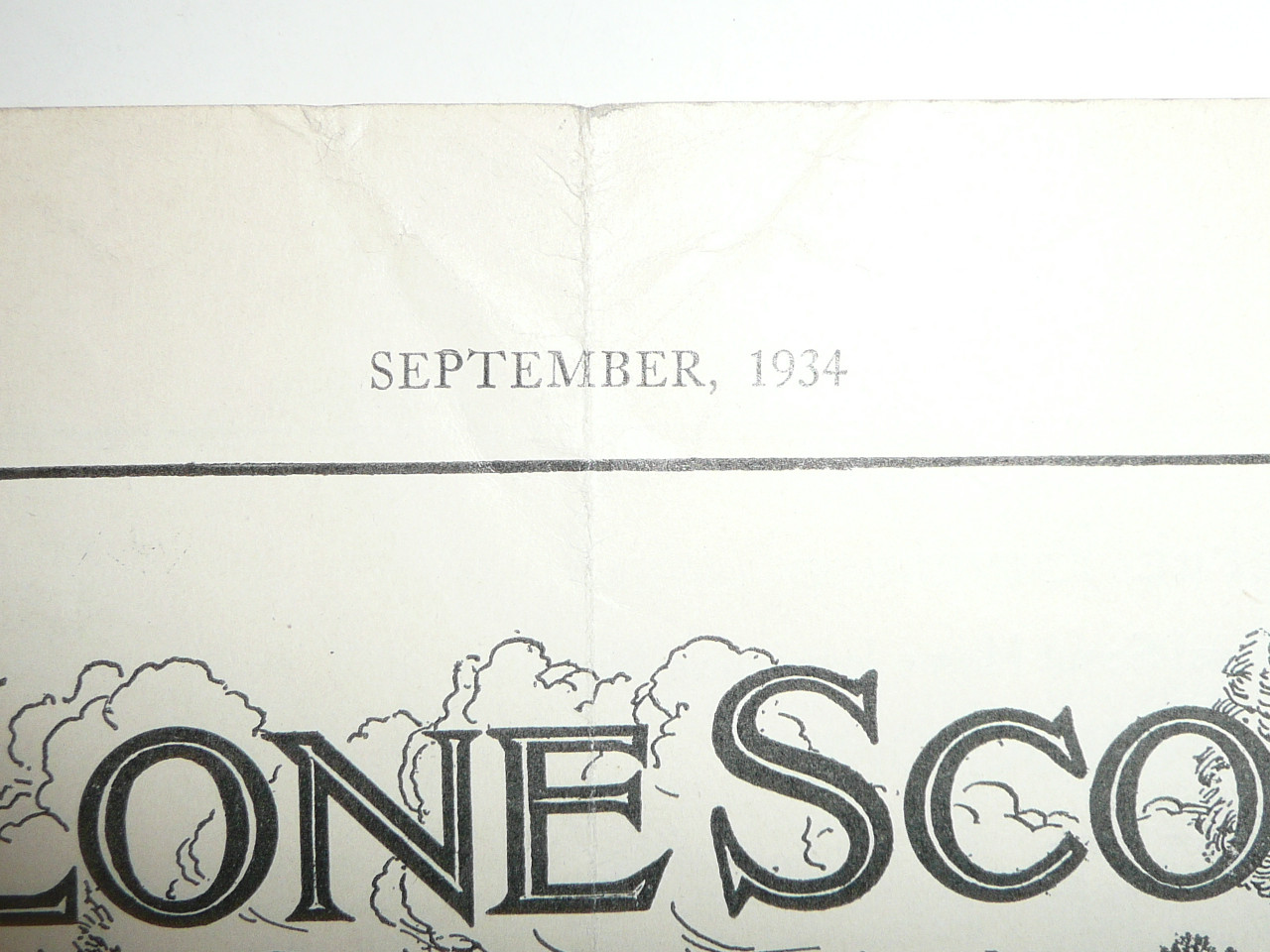 1932-1934, group of  12 issues of The Lone Scout Magazine