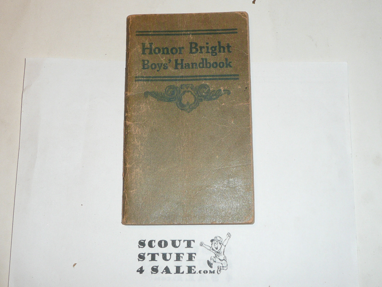 1922 Honor Bright Boys Handbook, 3rd printing