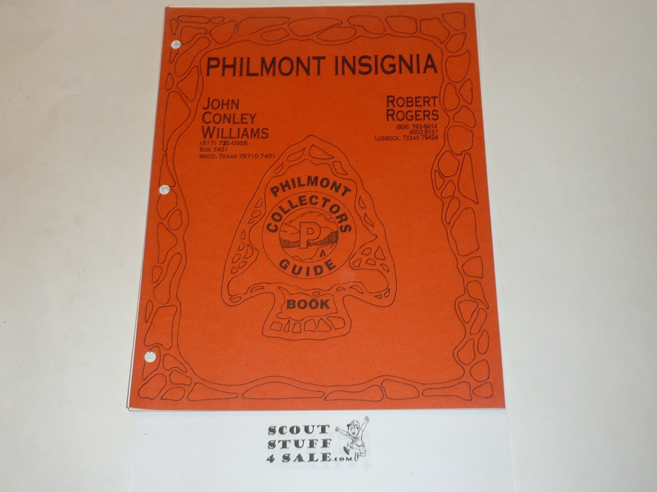 Philmont Insignia, by Williams and Rogers, 1991 printing