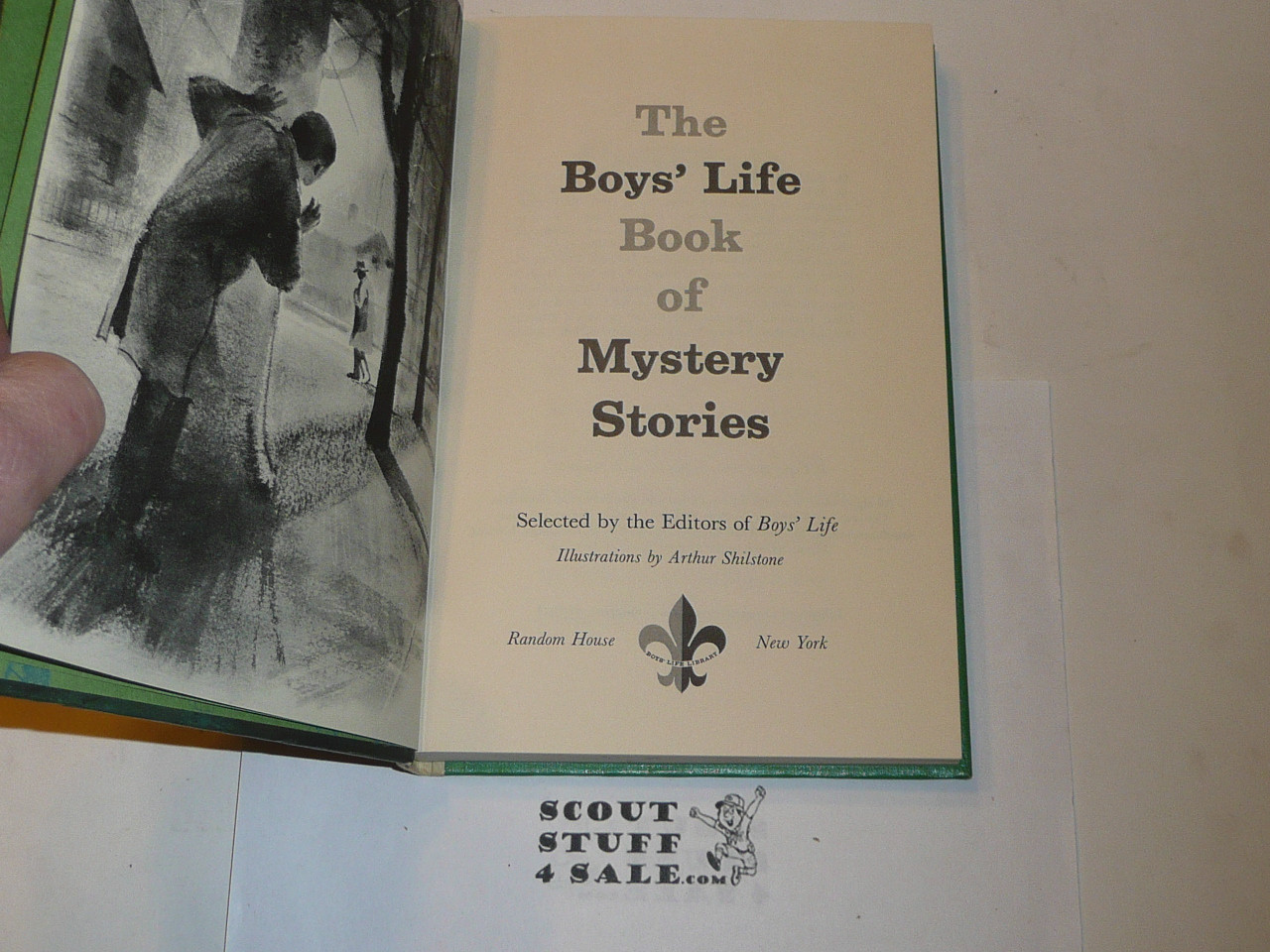 1963 The Boys' Life Book of Mystery Stories