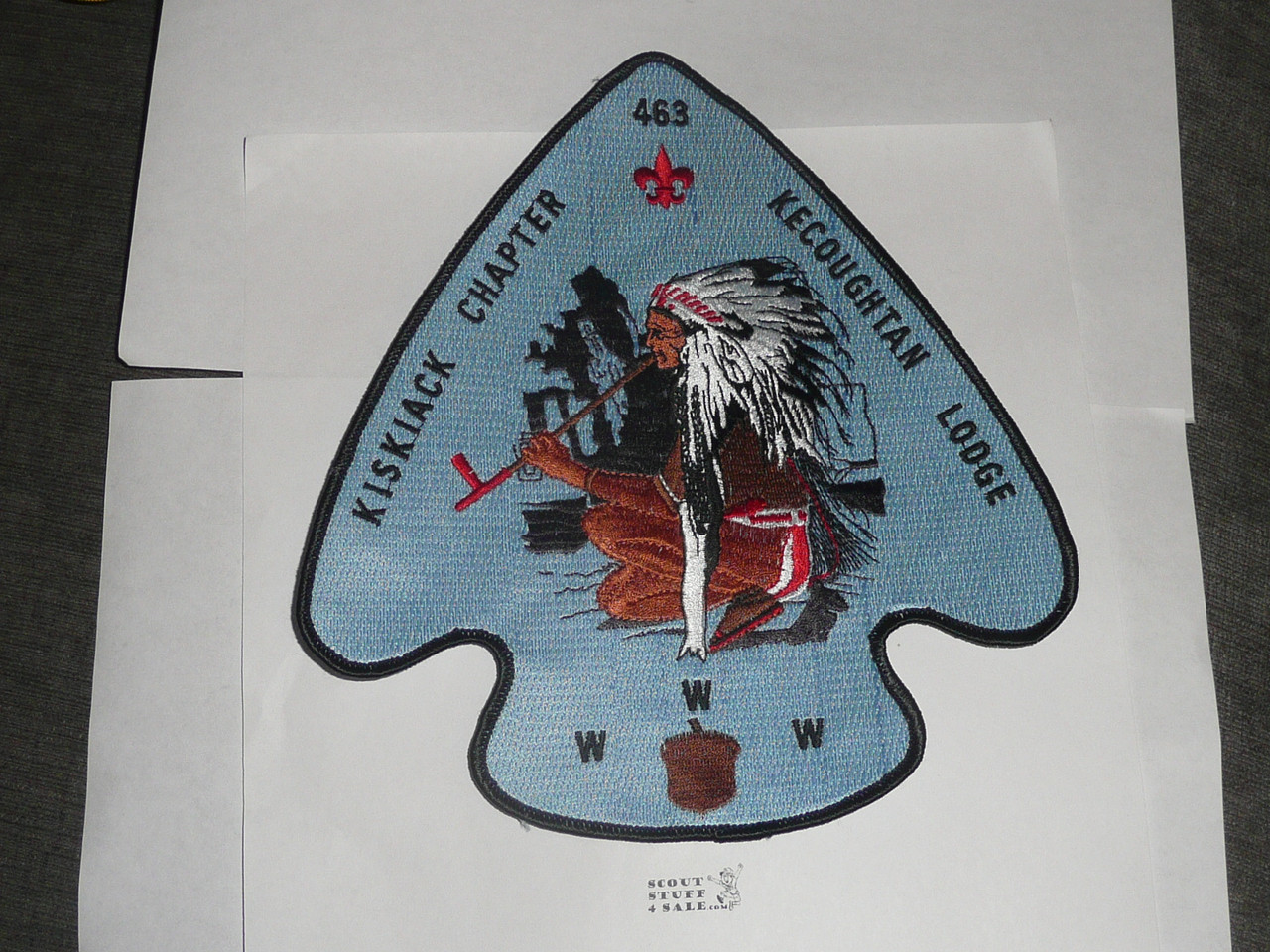 Order of the Arrow Lodge #463 Kecoughtan Kiskiack Chapter Jacket Patch