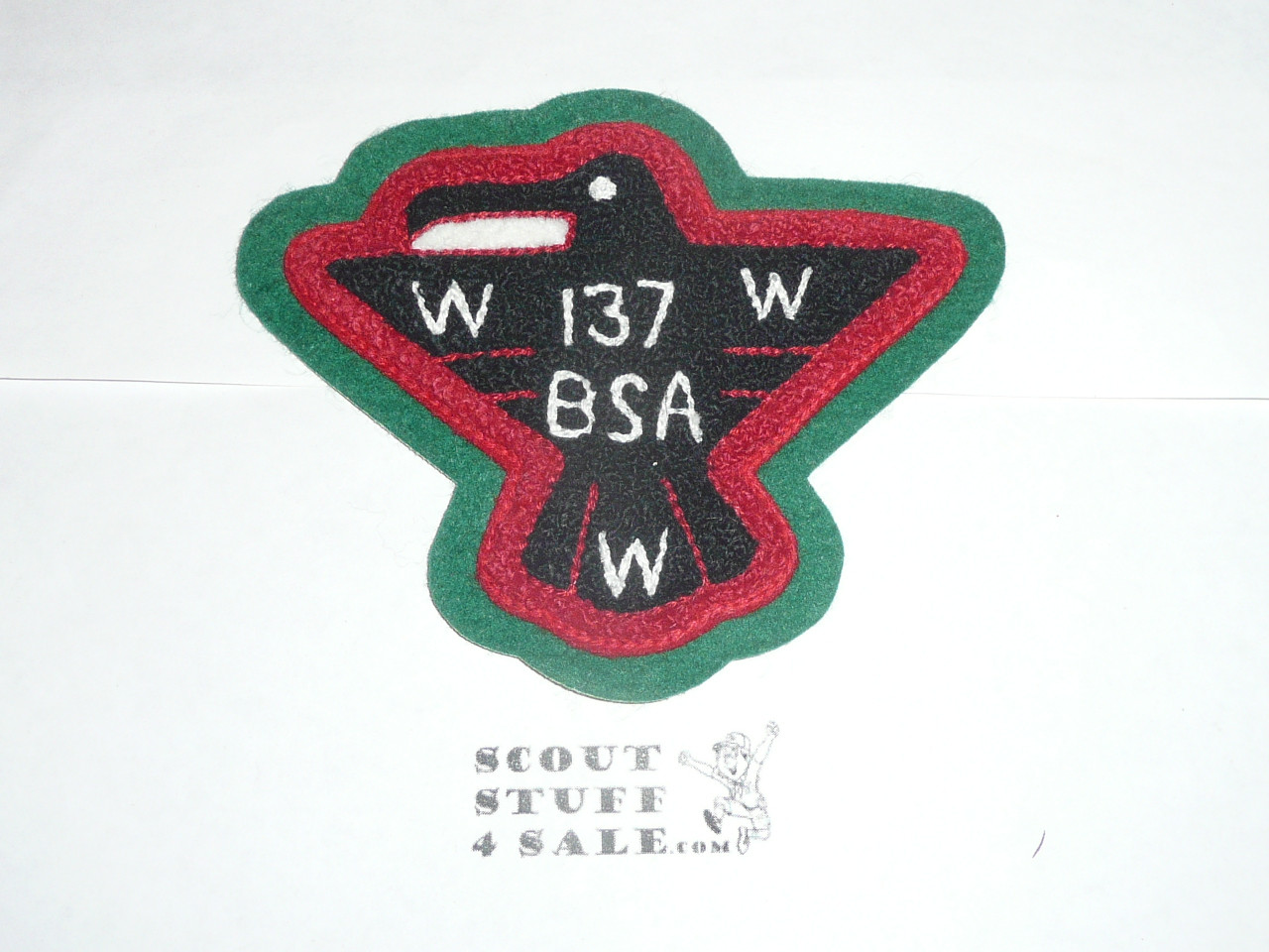 Order of the Arrow Lodge #137 Colonneh c1 Chenille Patch