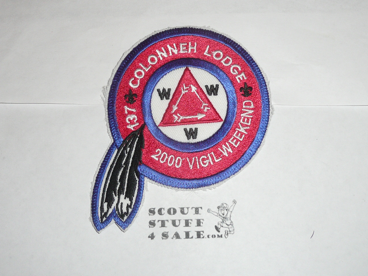Order of the Arrow Lodge #137 Colonneh 2000 Anniversary Vigil  Weekend Patch