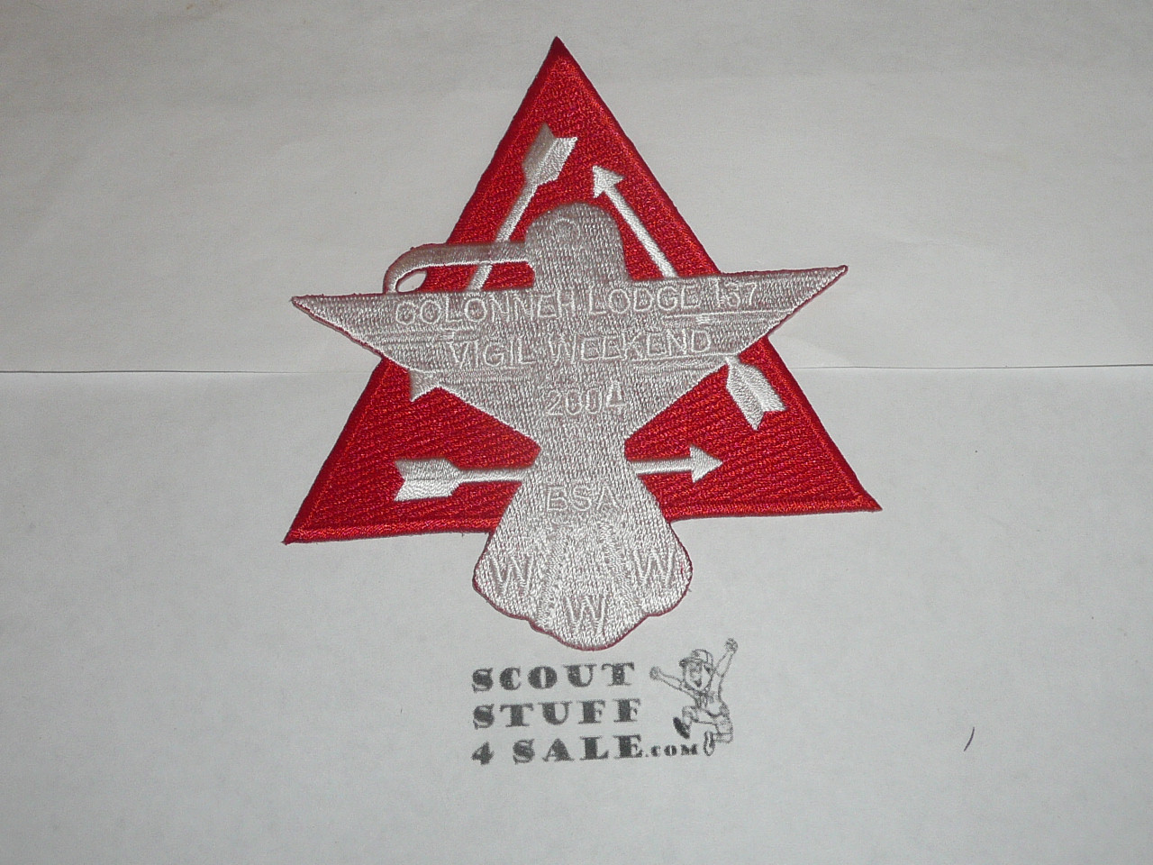 Order of the Arrow Lodge #137 Colonneh 2004 Anniversary Vigil  Weekend Patch