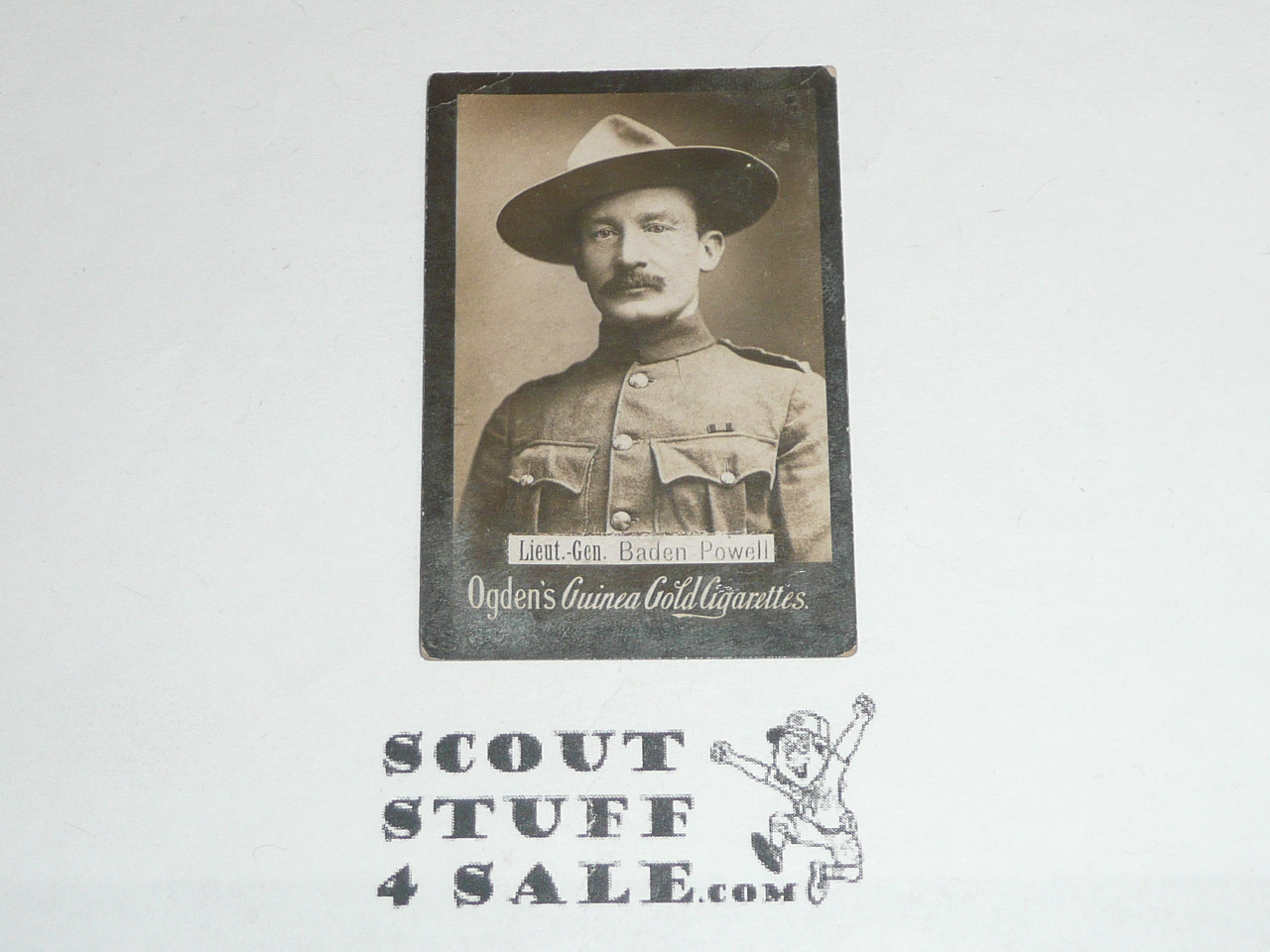 Ogden's Guinea Gold Cigarettes, Lieut.-Gen Baden Powell, minimal wear