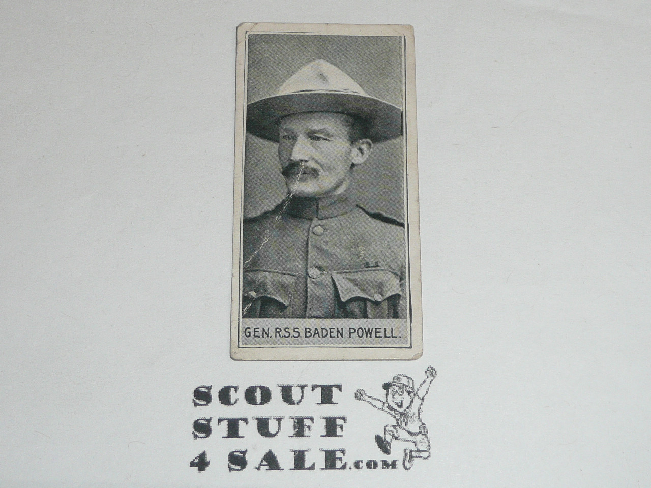 Adkin & Sons Cigarettes Tobacco Premium Card, Gen. R. S. S. Baden Powell