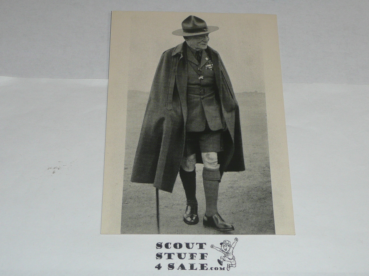 French postcard of  Robert Baden Powell #2