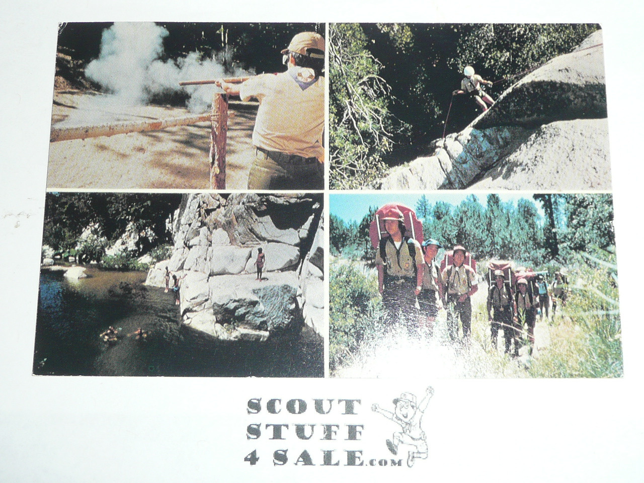 Lake Arrowhead Scout Camps Postcard, Los Angeles Area Council, 1970's #2