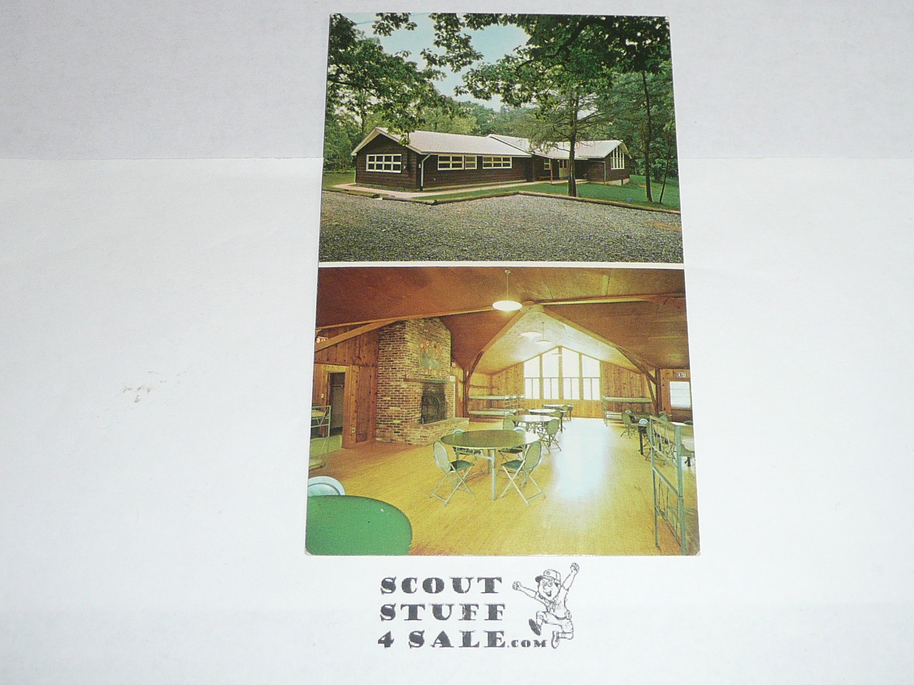 Girl Scout Post card, Rockwood National Girl Scout Center, Sky View,  Potomac MD