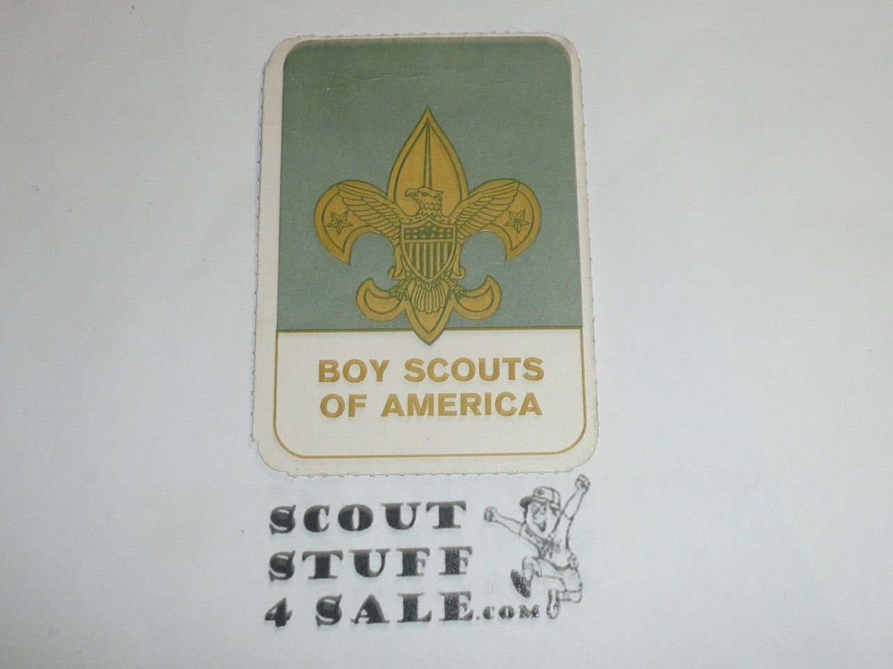 1973-1974 Boy Scout Membership Card, 2 signatures, buyer to receive a card expiring ranging from 1973-1974 of this style, BSMC96