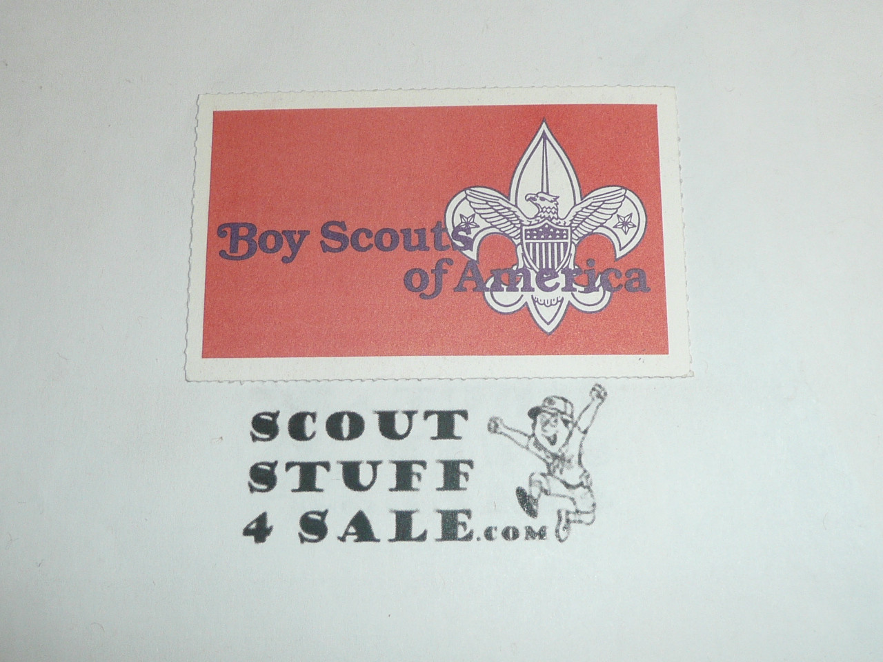 1987-1990 Boy Scout Membership Card, buyer to receive a card expiring ranging from 1987-1990 of this style, BSMC97