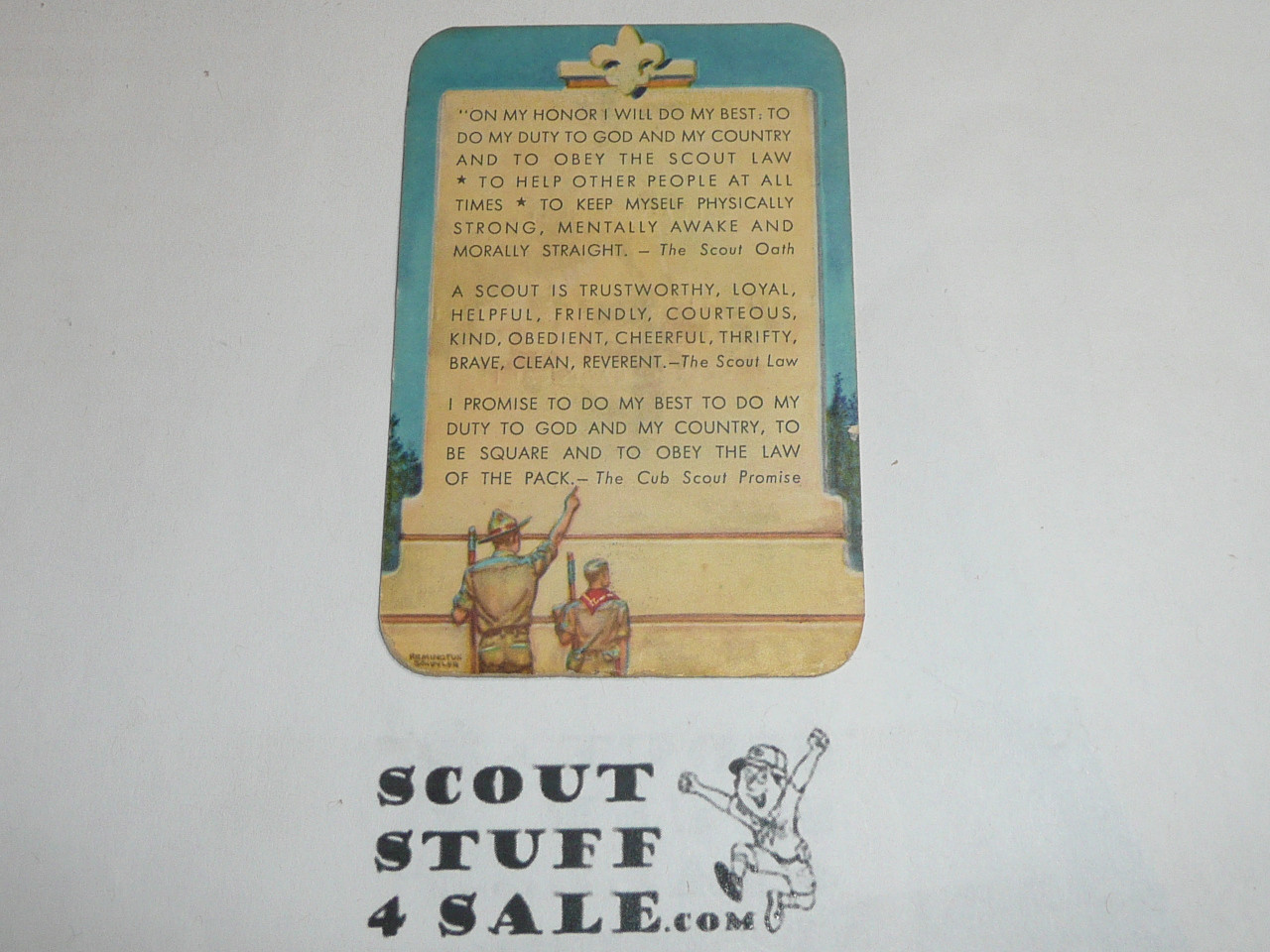 1957 Boy Scout Leader Membership Card, 2 signatures, buyer to receive a card expiring ranging from 1957 of this style, BSMC110