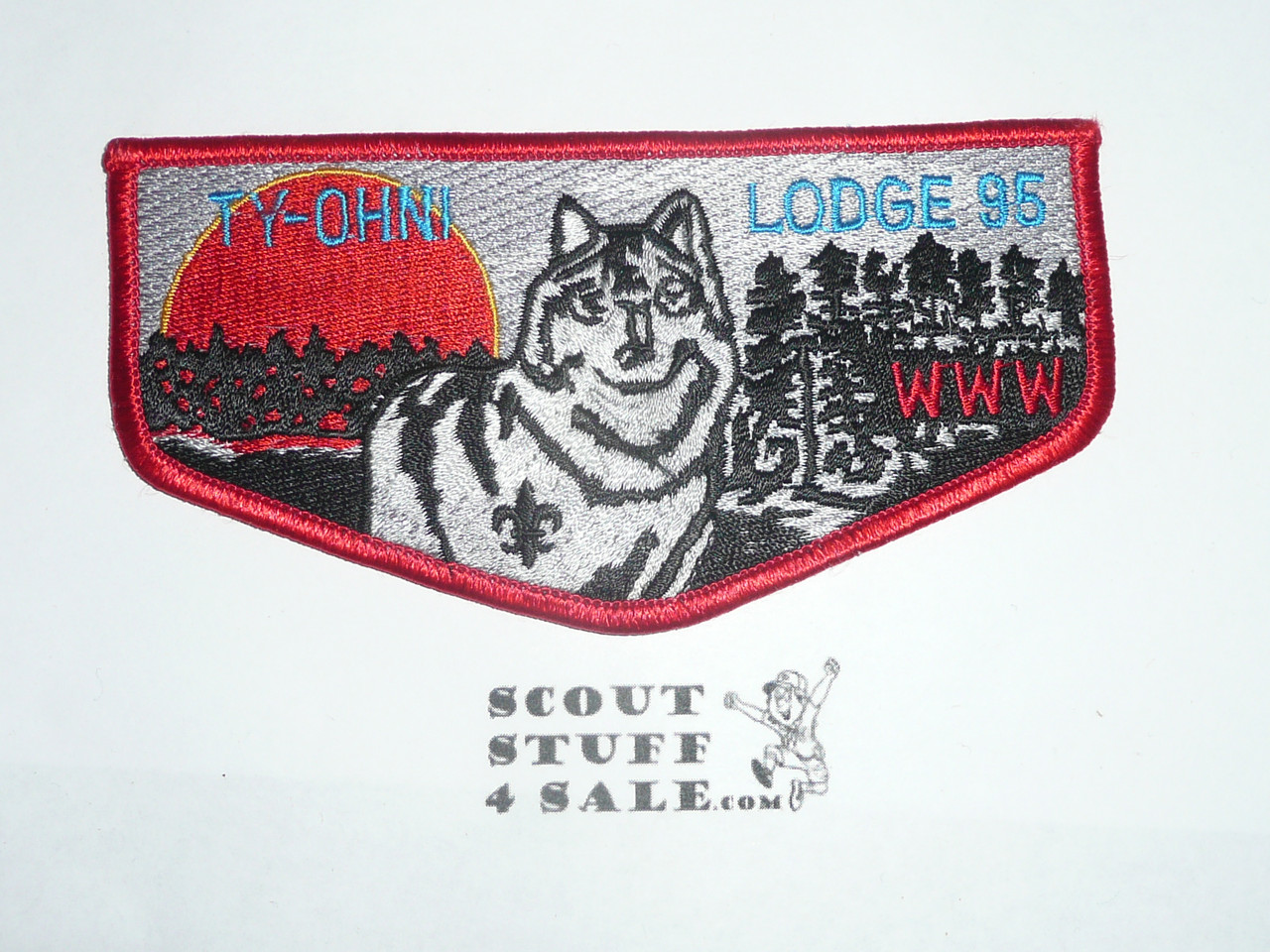 Order of the Arrow Lodge #95 Ty-Ohni s31 Flap Patch