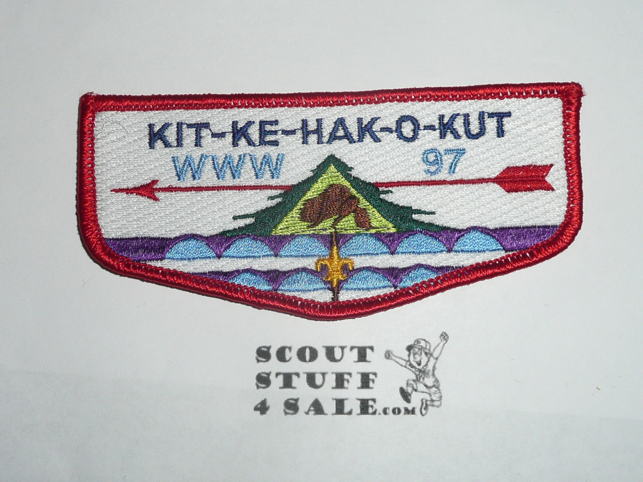 Order of the Arrow Lodge #97 Kit-Ke-Hak-O-Kut s6 Flap Patch