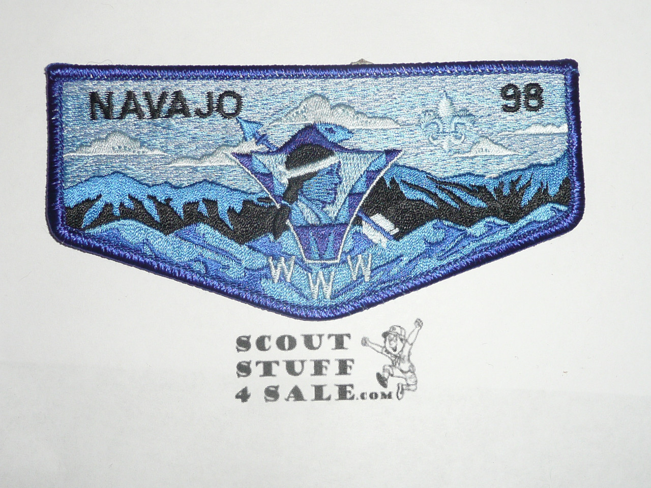 Order of the Arrow Lodge #98 Navajo s54 Flap Patch