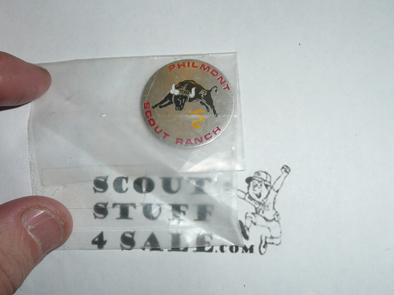 Philmont Scout Ranch, Metal Disk Sticker