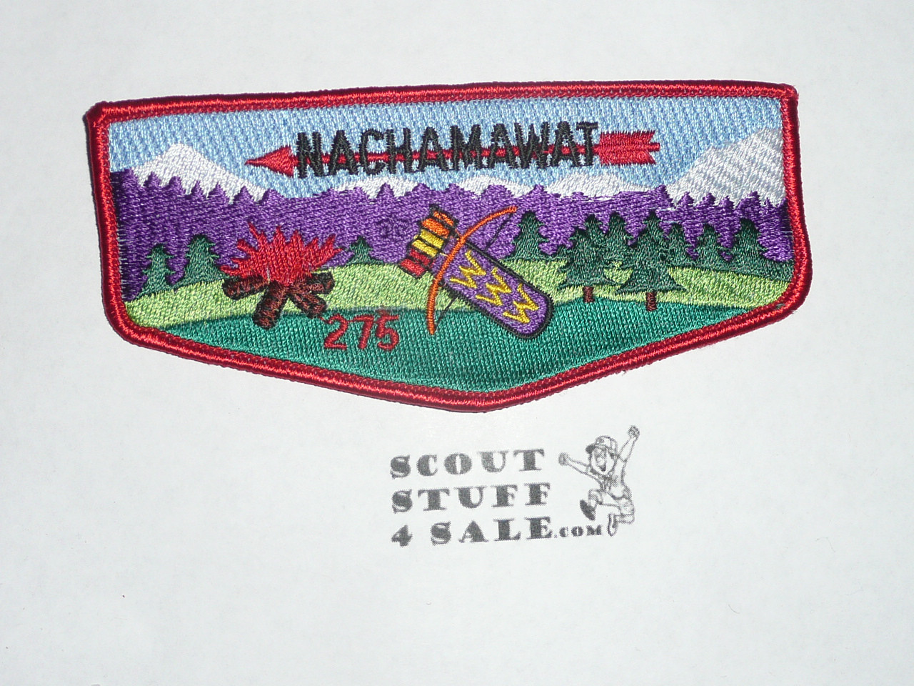 Order of the Arrow Lodge #275 Nachamawat s17 Flap Patch