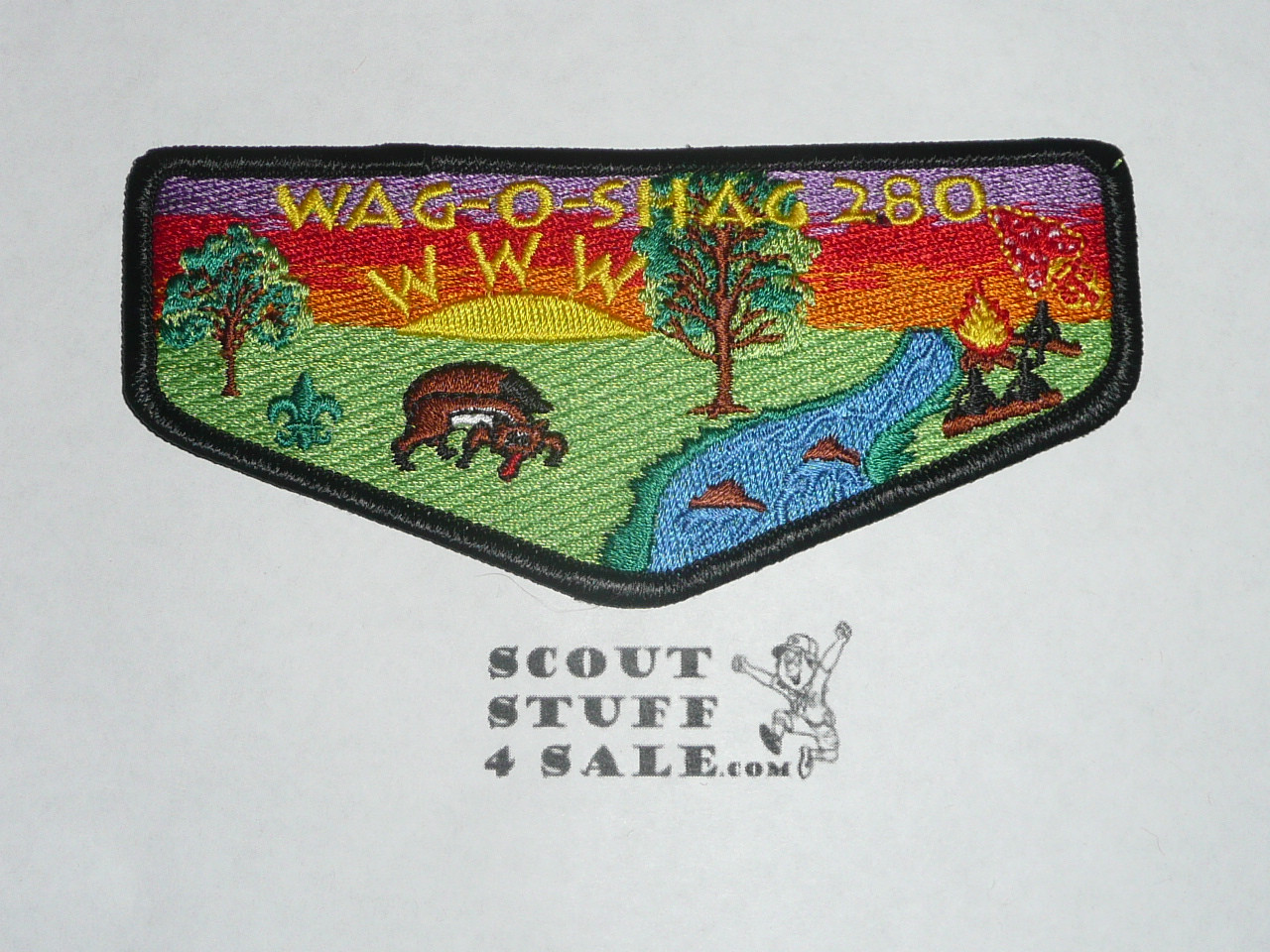 Order of the Arrow Lodge #280 Wag-O-Shag s15 Flap Patch