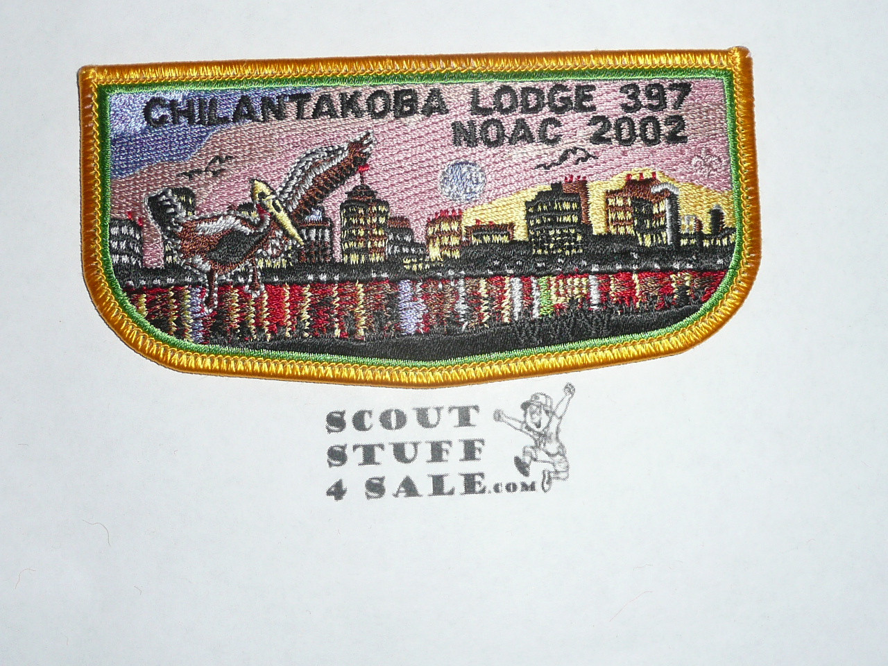 Order of the Arrow Lodge #397 Chilantakoba s54 2002 NOAC Flap Patch - Boy Scout