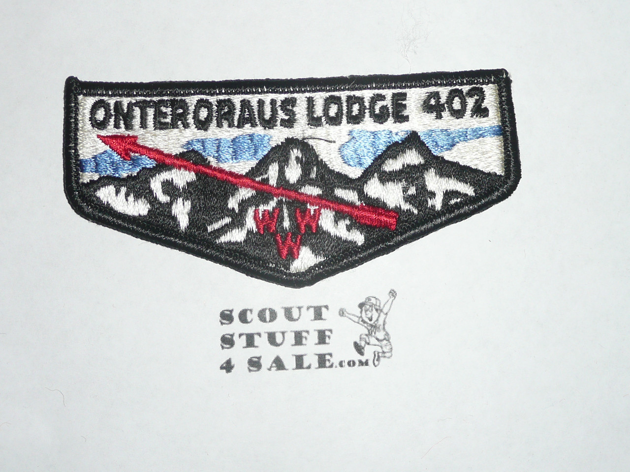 Order of the Arrow Lodge #402 Onteroraus s4 Flap Patch