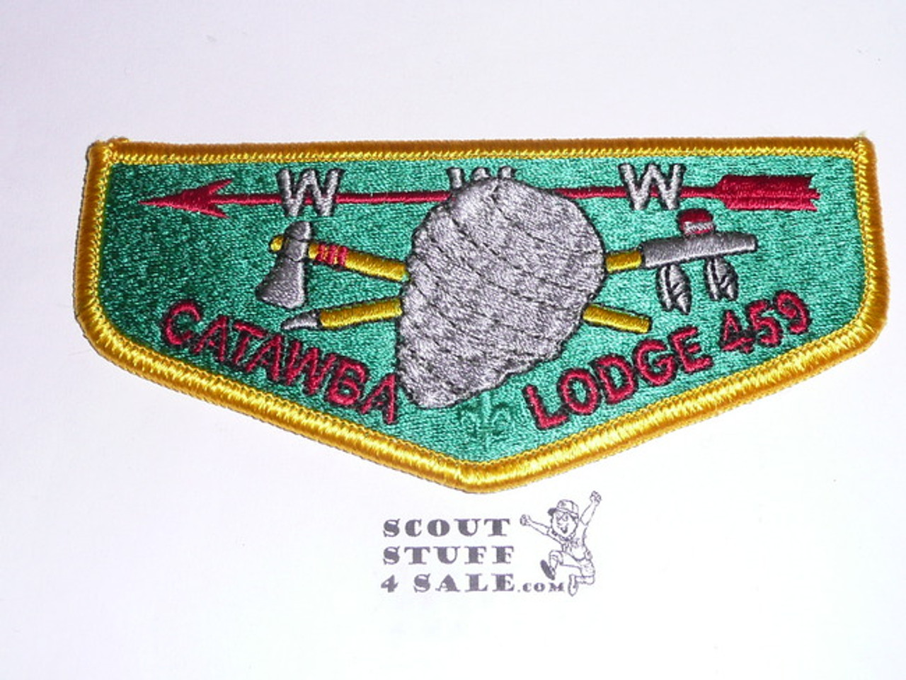 Order of the Arrow Lodge #459 Catawba s65 Flap Patch