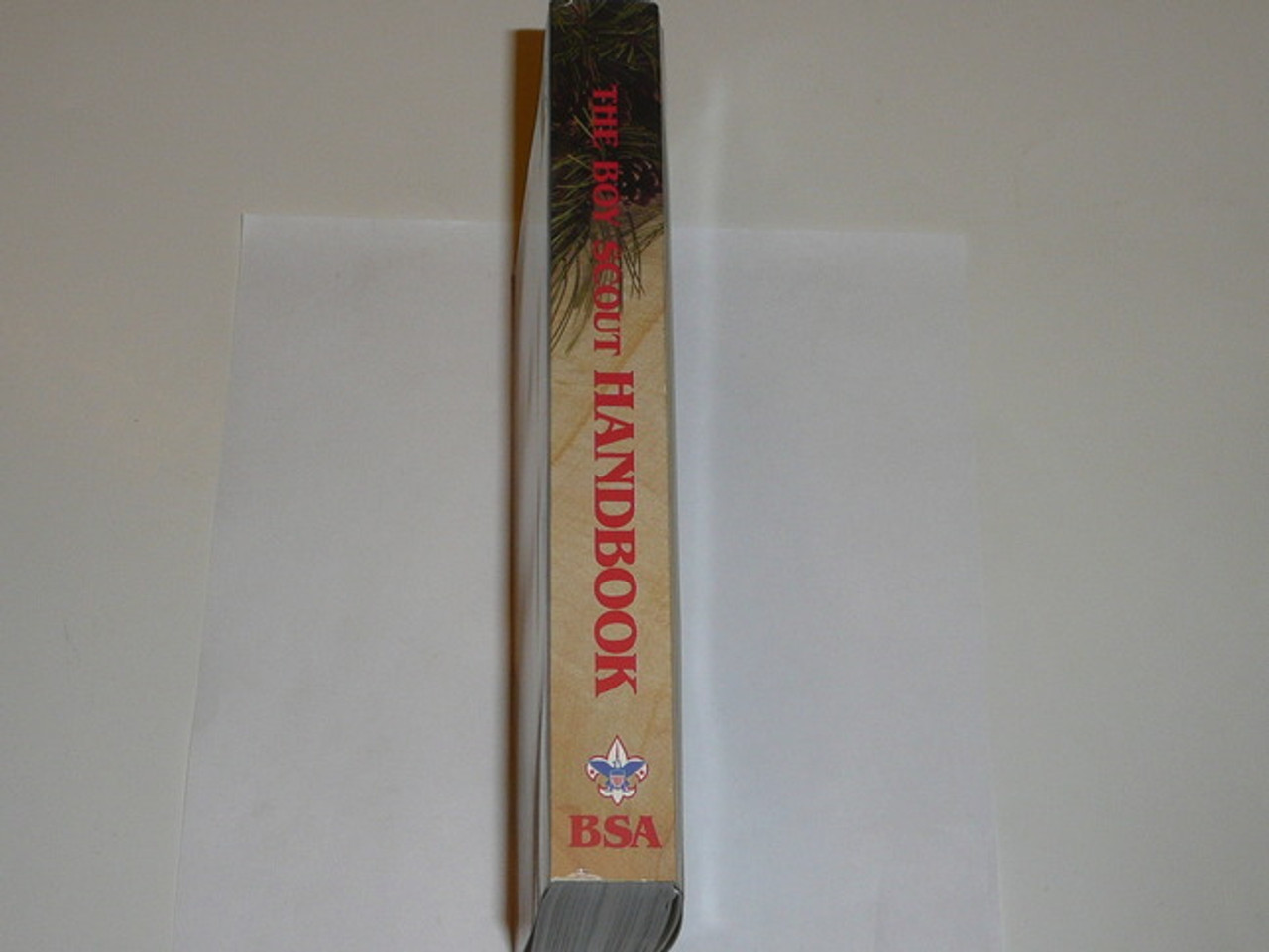 1992 Boy Scout Handbook, Tenth Edition, Fourth Printing, used condition