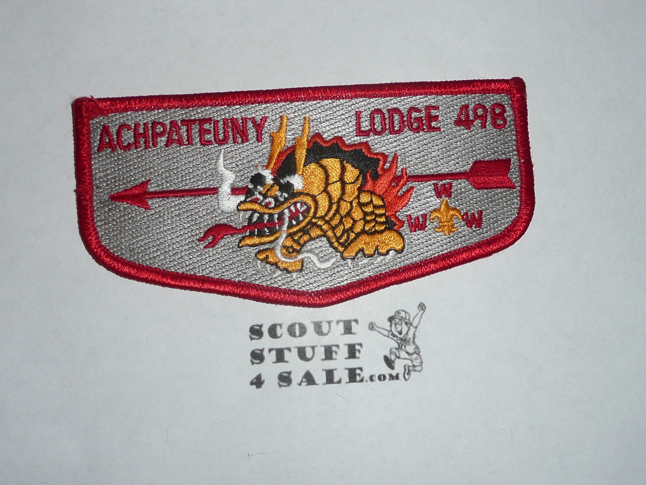 Order of the Arrow Lodge #498 Achpateuny s5 Flap Patch