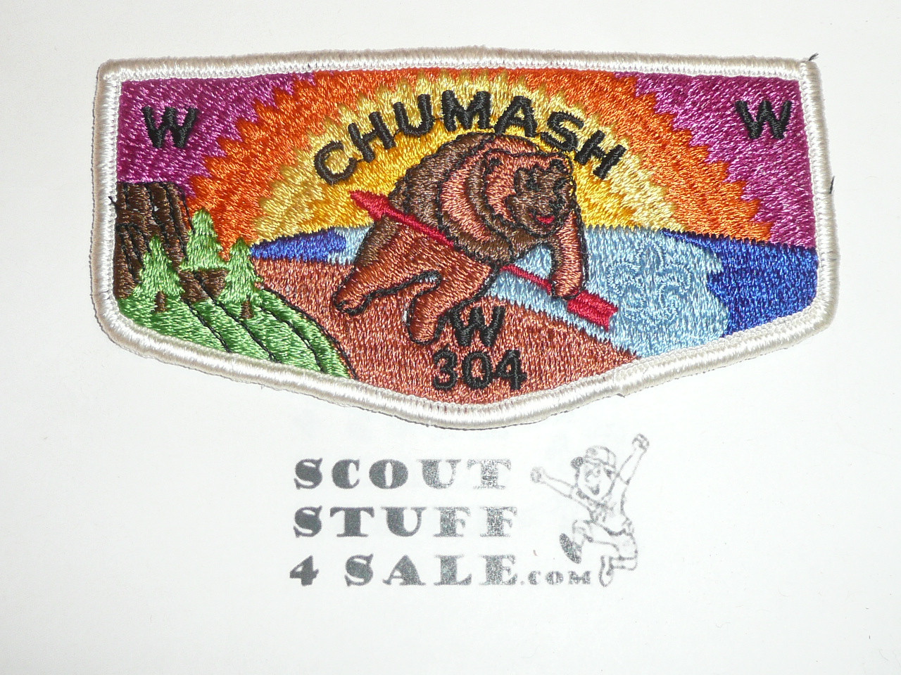 Order of the Arrow Lodge #304 Chumash s11 Brotherhood Flap Patch