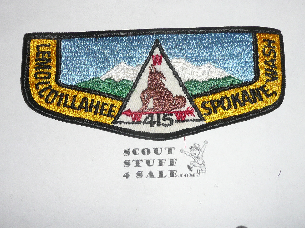 Order of the Arrow Lodge #415 Lemolloillahee f5 Flap Patch