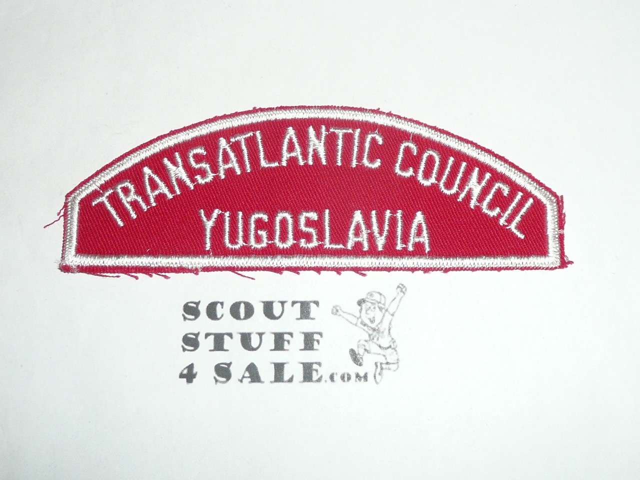 Transatlantic Council YUGOSLAVIA Red/White Council Strip