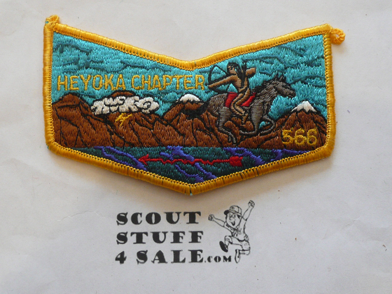 Order of the Arrow Lodge #566 Malibu Heyoka Chapter Patch
