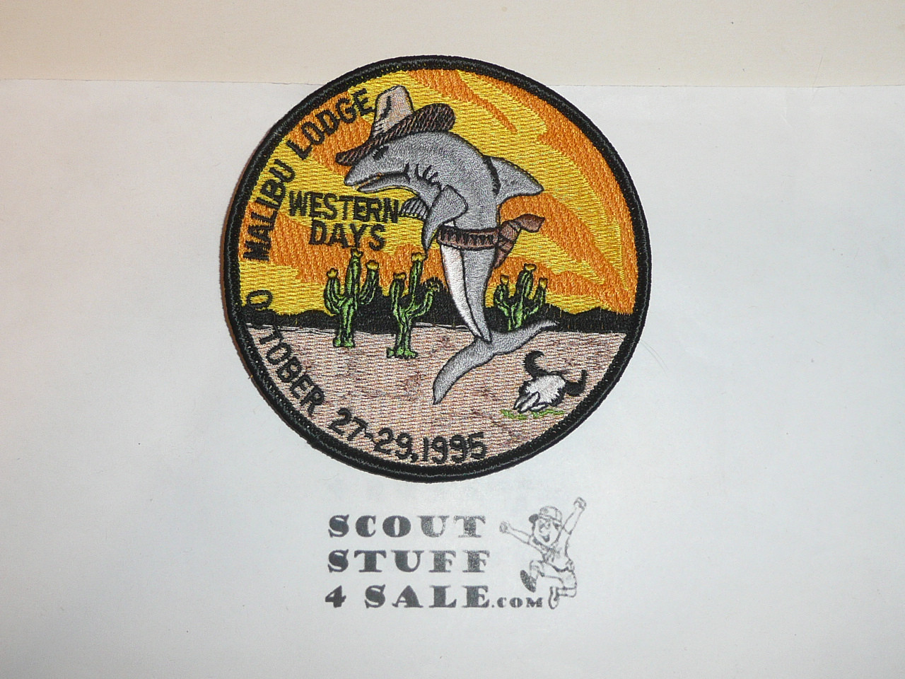 Order of the Arrow Lodge #566 Malibu 1995 Conclave Patch - Scout