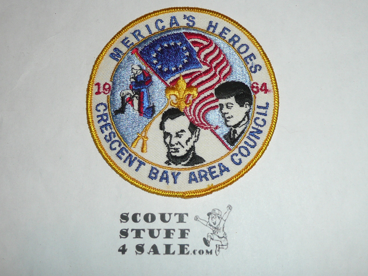 Crescent Bay Area Council, 1964 Scout-o-rama Patch