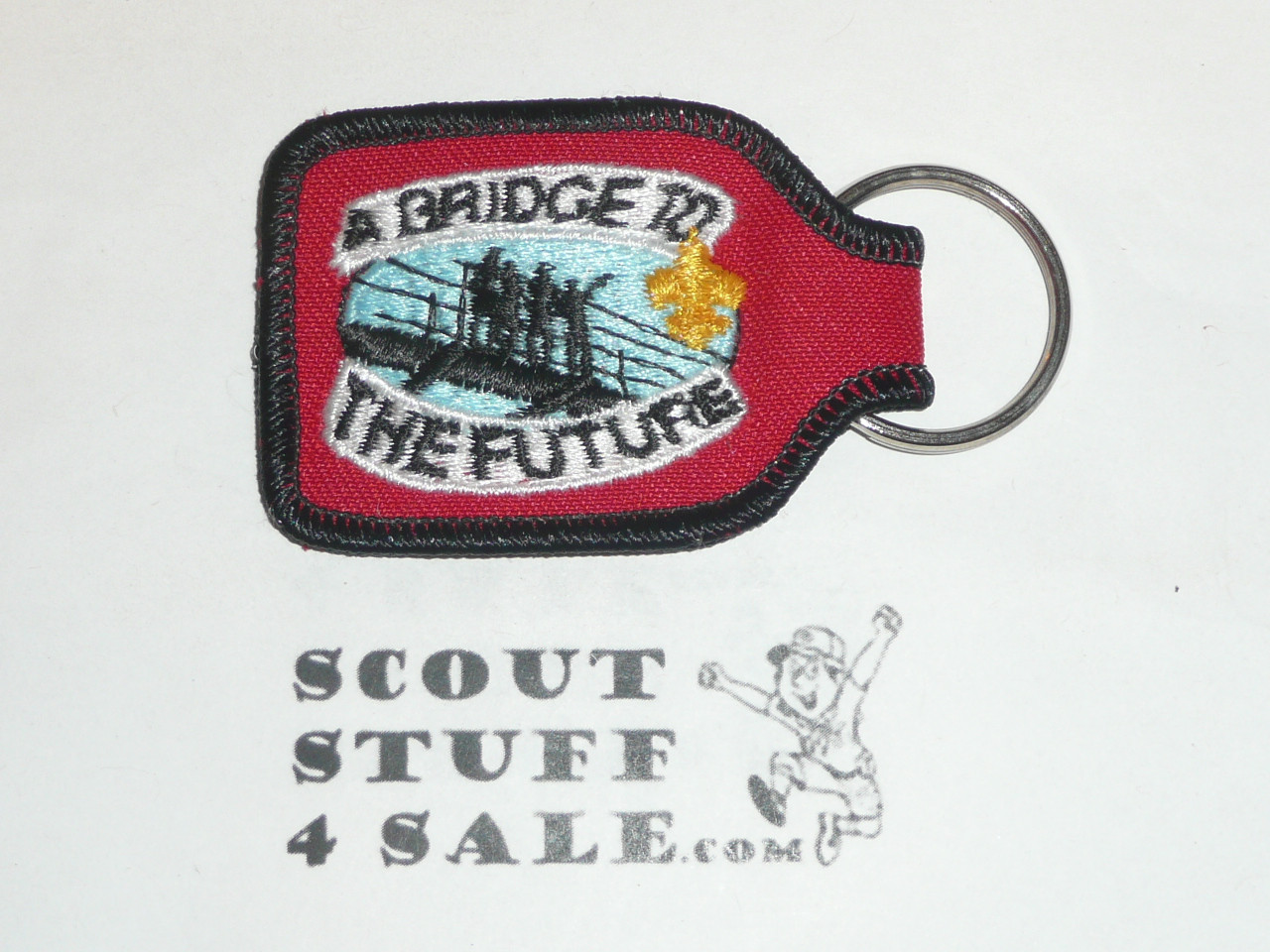 1993 National Jamboree Key Chain, fabric
