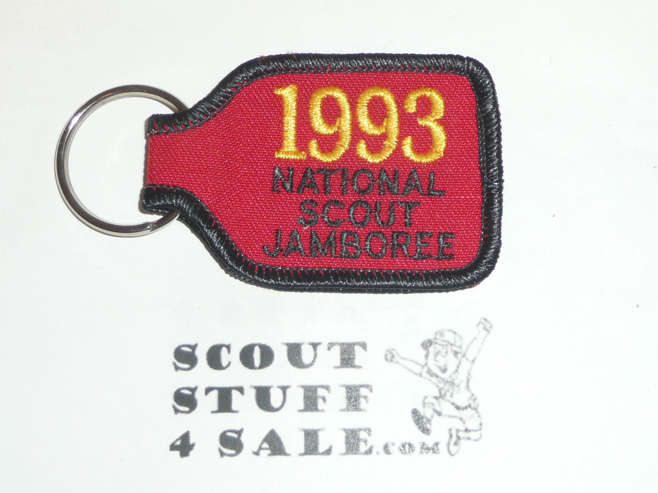 1993 National Jamboree Key Chain, fabric