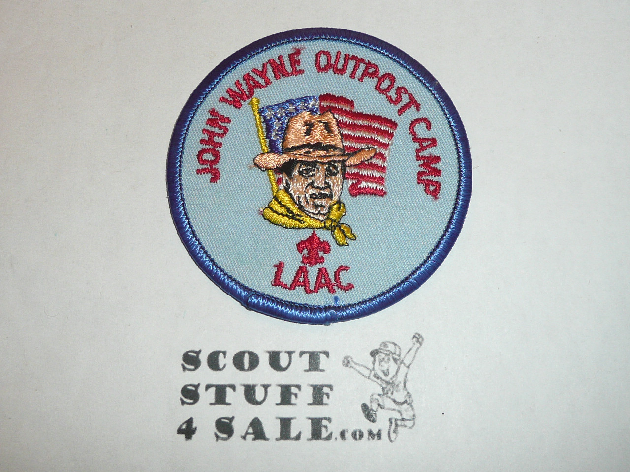 Lake Arrowhead Scout Camps, John Wayne Outpost Camp Patch, 1979