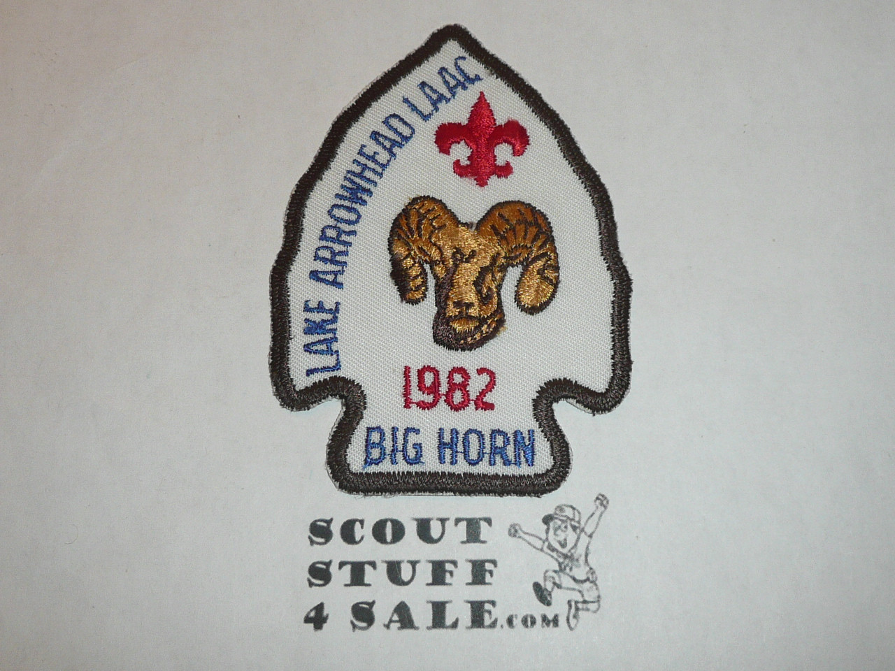 Lake Arrowhead Scout Camps, Camp Big Horn Patch, 1982